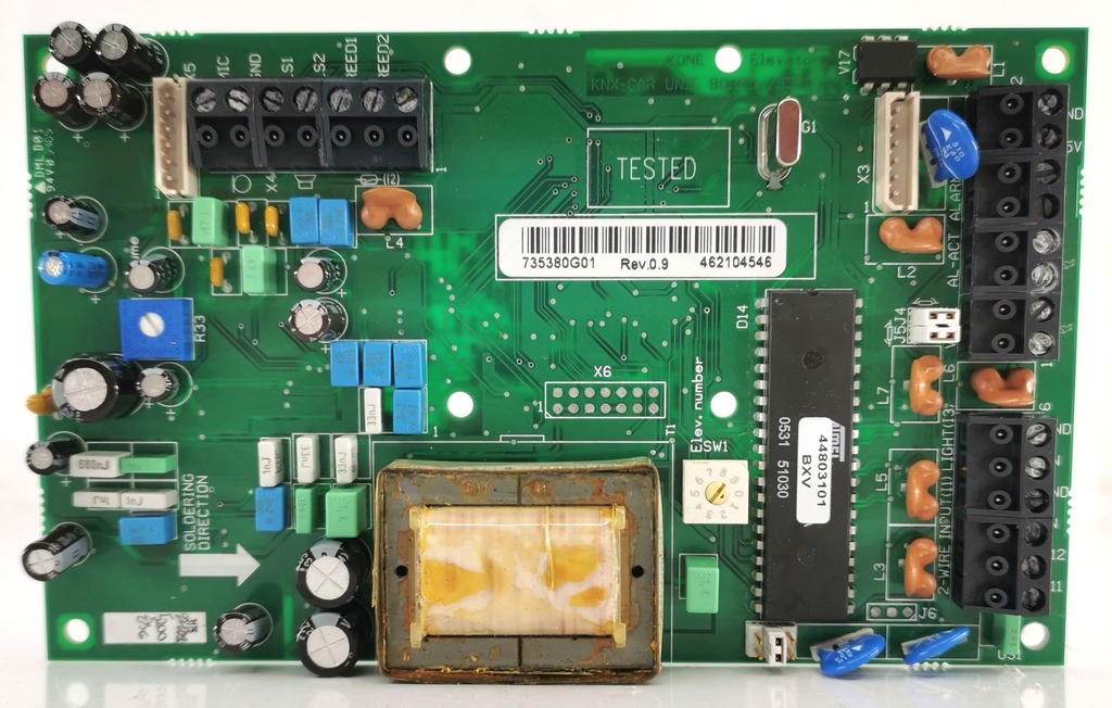 CARTE KONE KM735380G1 REV 0.9